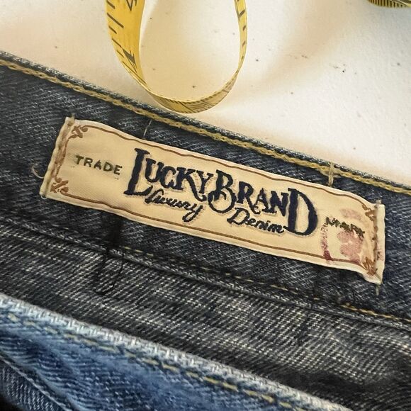 Lucky Brand Classic Rider Mid Rise Boot Jeans Medium Wash Size 14/32 Cotton - Picture 6 of 11
